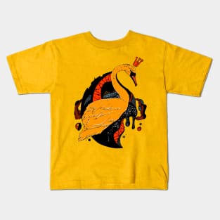 Orangrey Swan Queen Kids T-Shirt